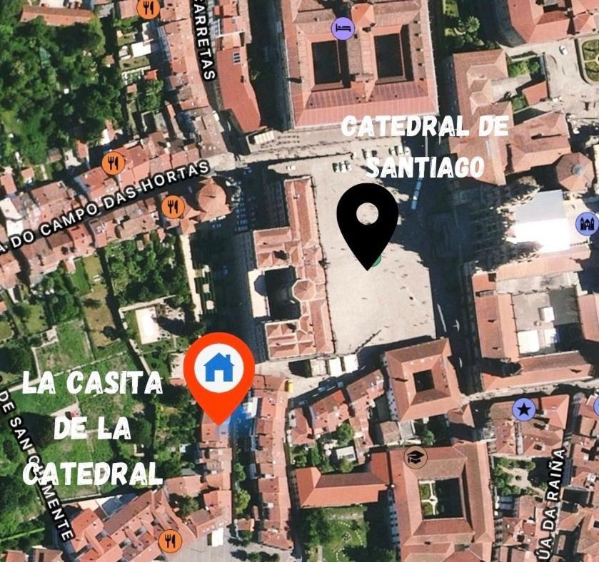 산티아고데콤포스텔라 La Casita De La Catedral A 50M De La Catedral 아파트 외부 사진